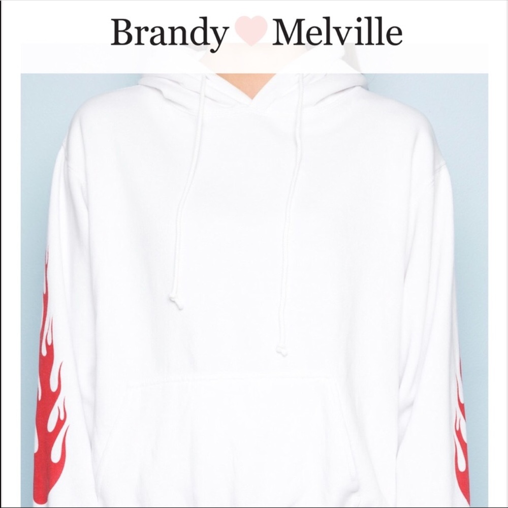 christy flame hoodie